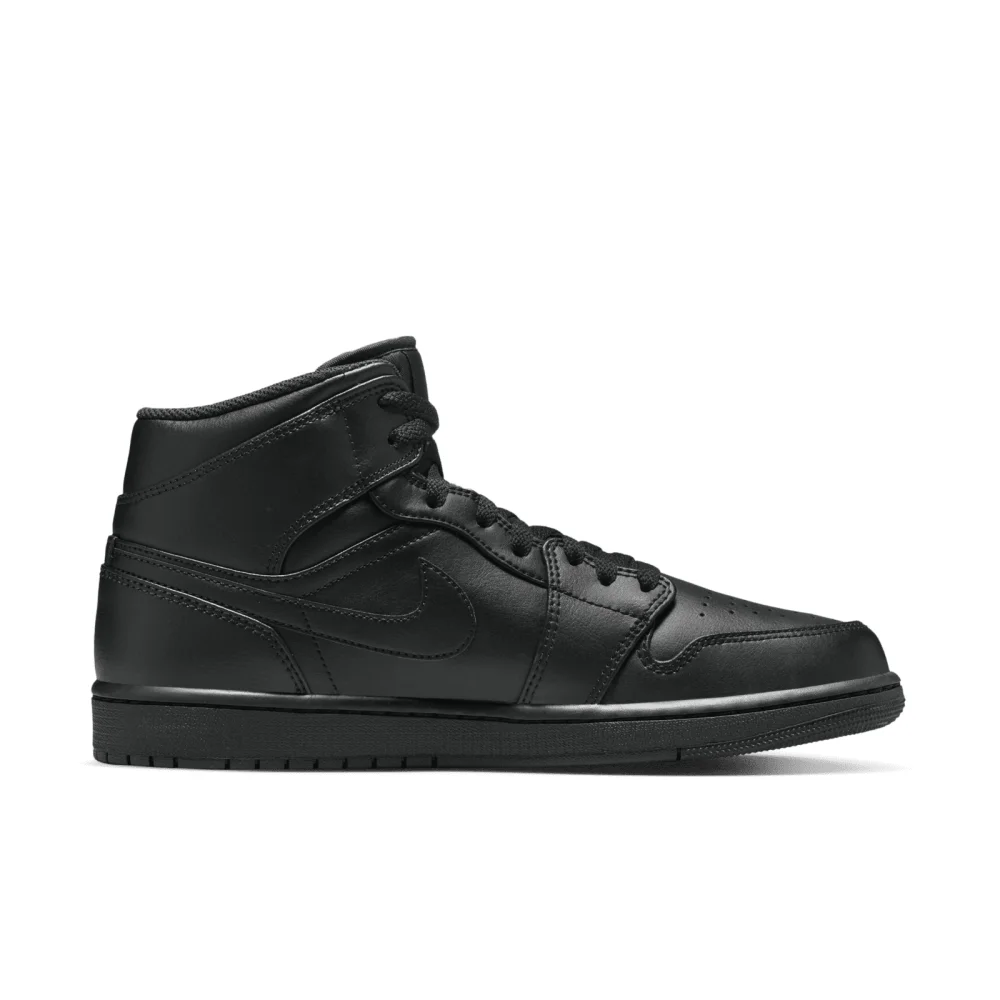 NIKE JORDAN 1 Mid Air 554724-093 / schwarz