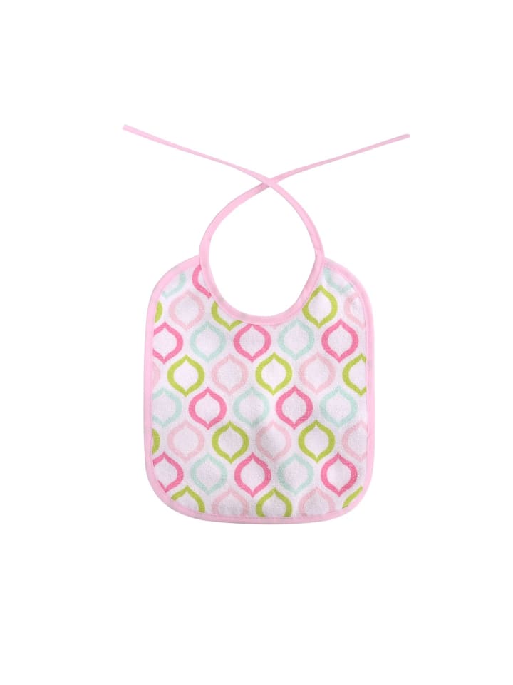 BABY CARE Babylatz-Set 7-teilig einlagig in rosa günstig kaufen onesize