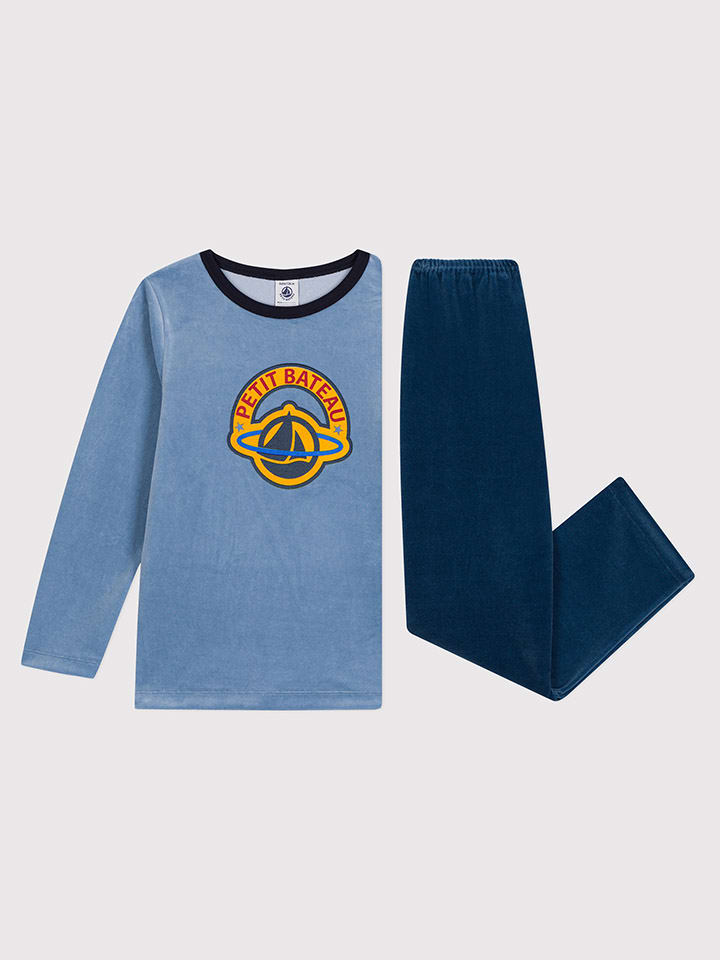 PETIT BATEAU Pyjama in Blau günstig kaufen