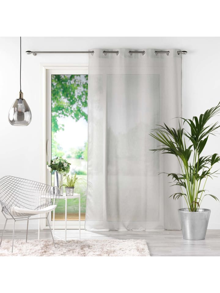 Douceur d’Intérieur Gardine in grau günstig kaufen onesize