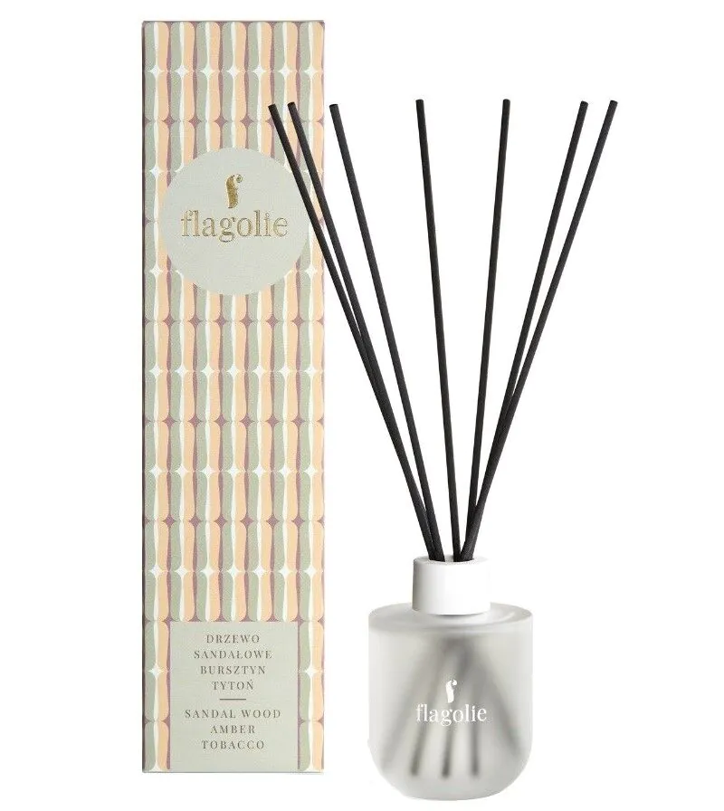 Flagolie Hygge Amber Tobacco - Namų kvepalai su santalu, 100 ml