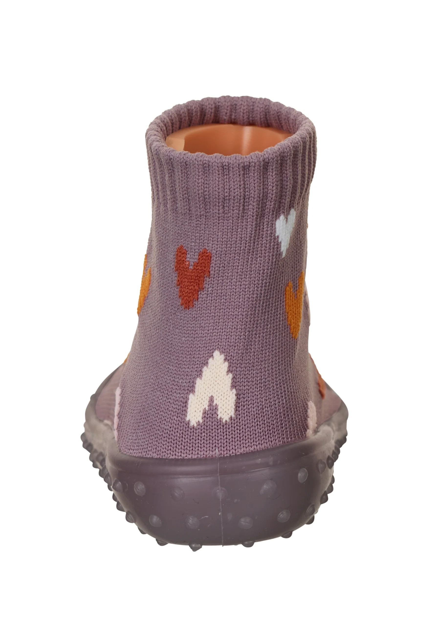 Adventure-Socks mit Motiv Herzen in Lila