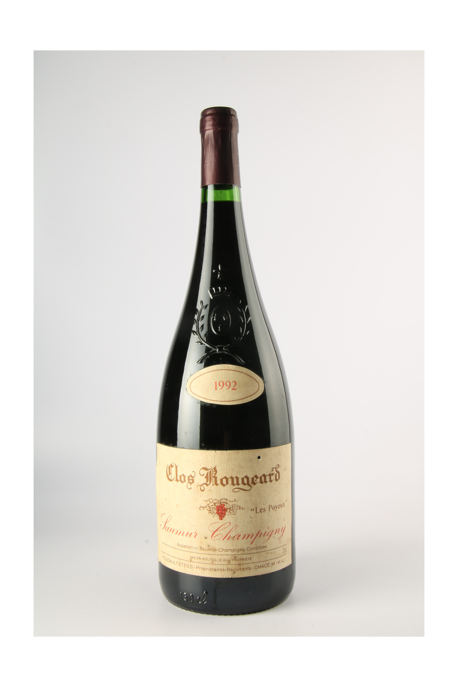 Clos Rougeard, Les Poyeux Magnum 1992, Saumur Champigny