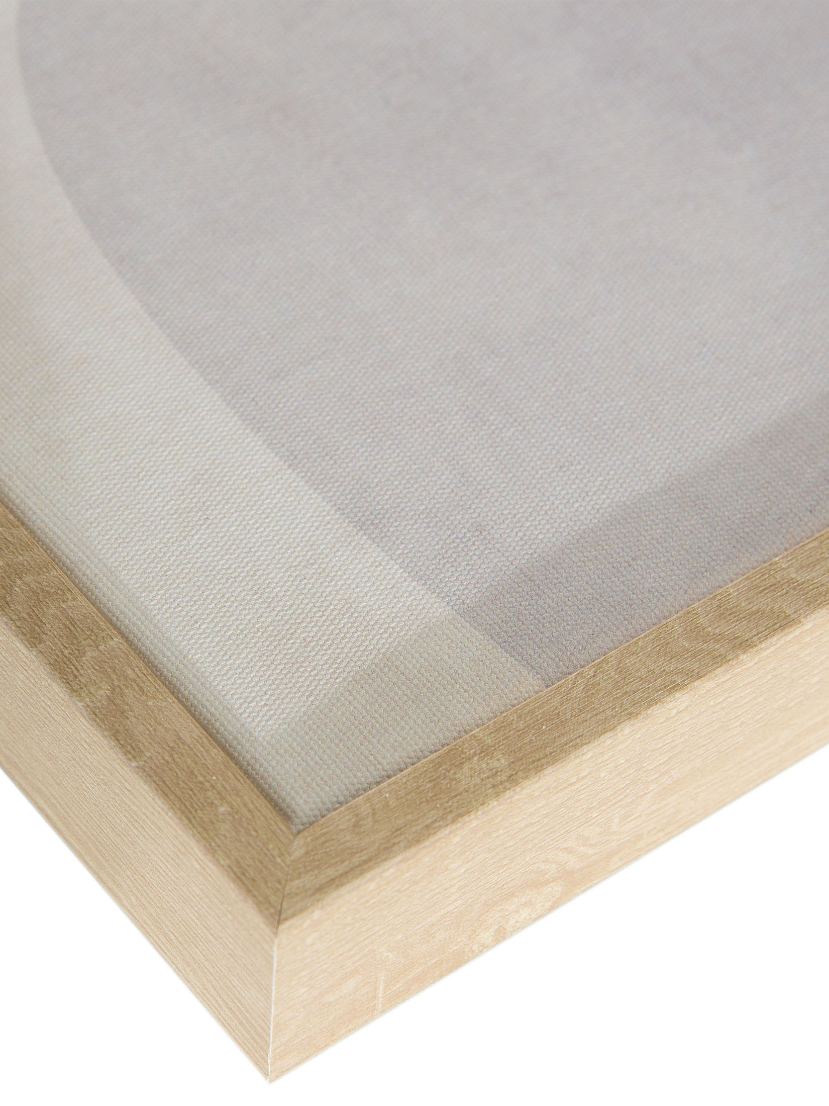 Uhuri Leinwand-Druck-gerahmt, Beige