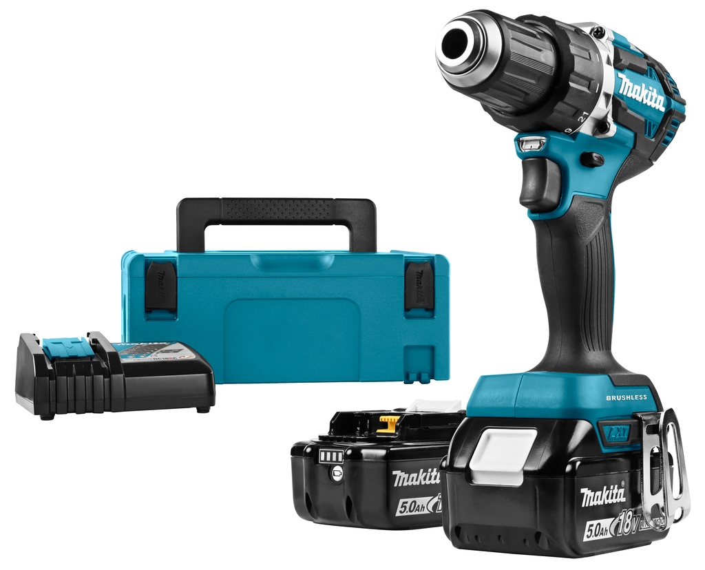 Makita DDF484RTJ Accuboormachine 18V 5,0 AH Li-ion