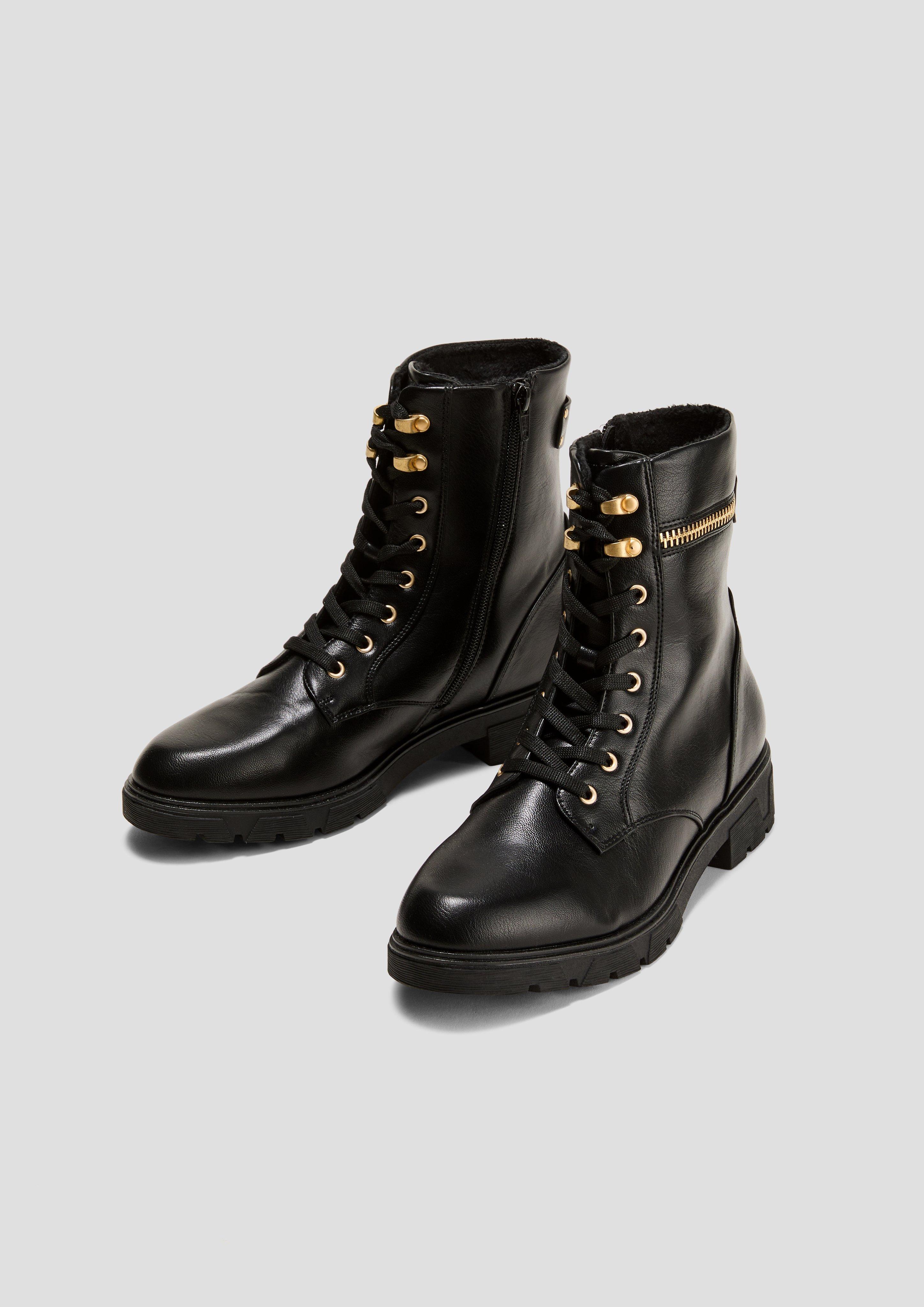Stiefel mit Reißverschluss-Detail  6008267-001