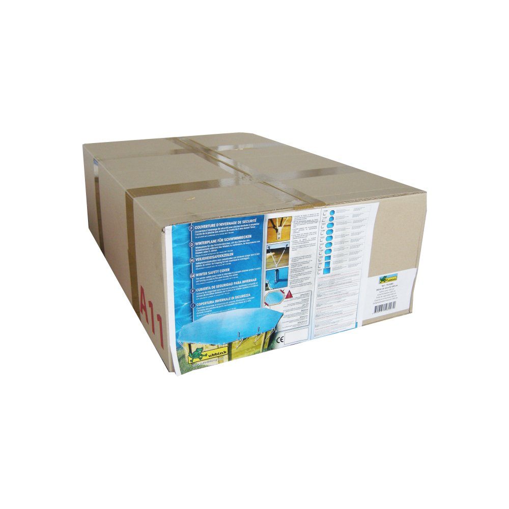 Ubbink Pool-Abdeckplane Winter- und Sicherheitsplane - 550g - 430 cm, achteckig