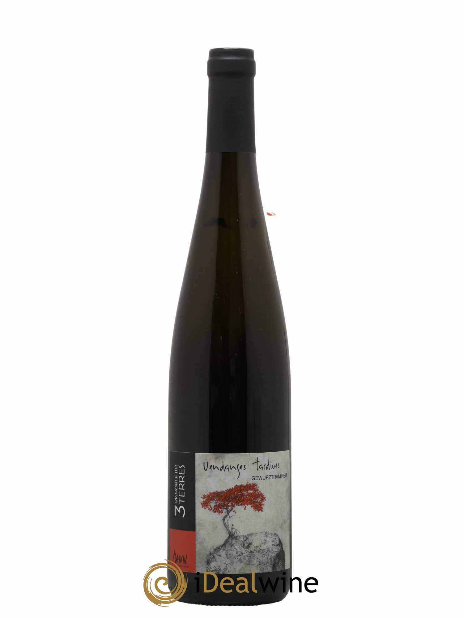 Alsace Gewurztraminer Vendanges Tardives Vignoble des 3 Terres Domaine Mann 2016 - Lot de 1 Bouteille