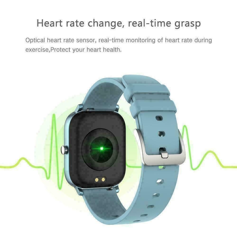 MAVURA GoSmartwatch Pro Smartwatch Bluetooth Fitnesstracker Fitness Armband Smartwatch für Android und Apple IPhone iOS Samsung Huawei HTC Xiaomi, Armbanduhr wasserdicht Herren & Damen