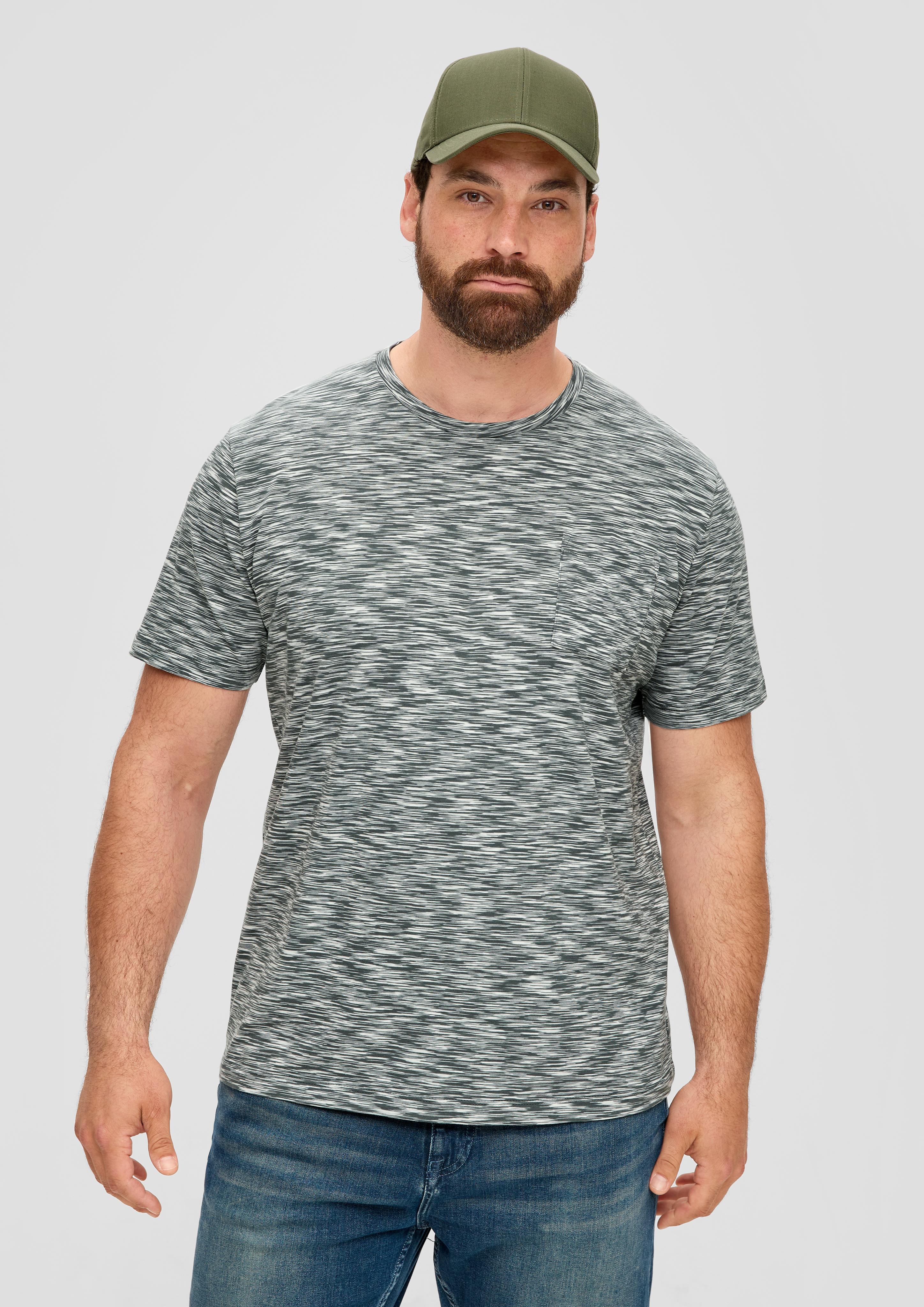 Baumwollshirt mit Brusttasche  2139712-79W2