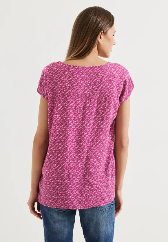 CECIL Bluse mit Knotendetail