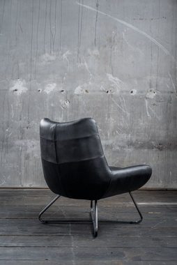 KAWOLA Sessel Snooze, Clubsessel Ledersessel Leder verschiedene Farben