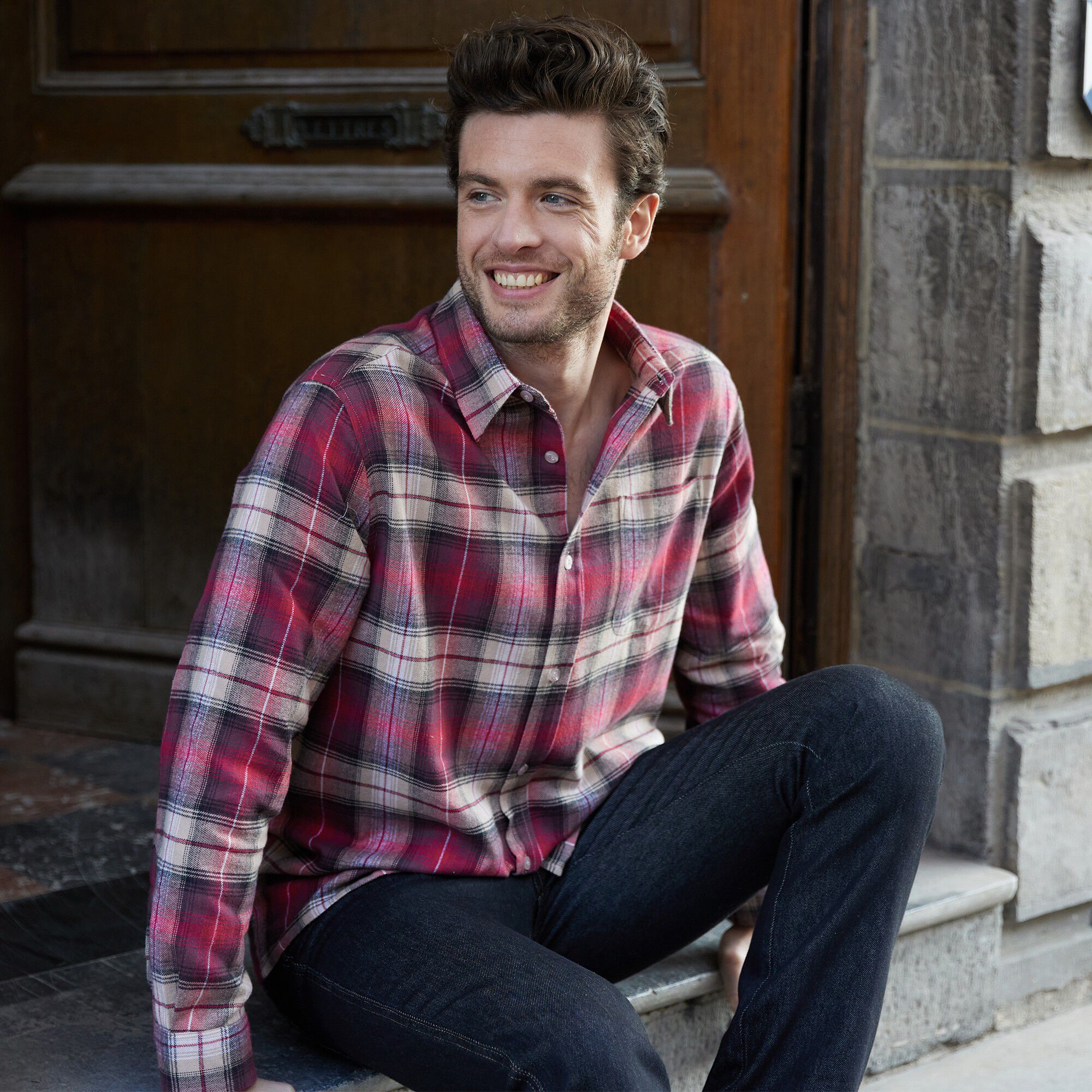Chemise carreaux flanelle