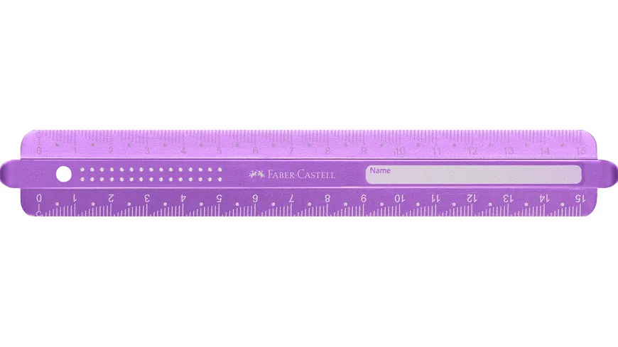 FABER-CASTELL Lineal Sparkle 15cm sortiert