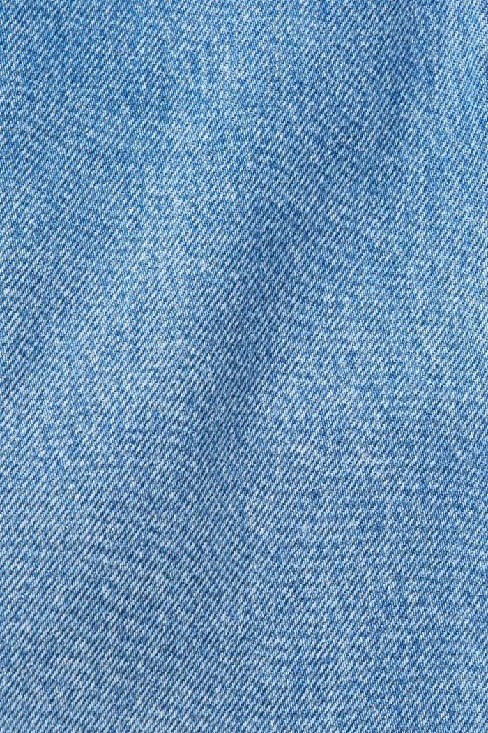 Jeansmini mit mittlerer Bundhöhe