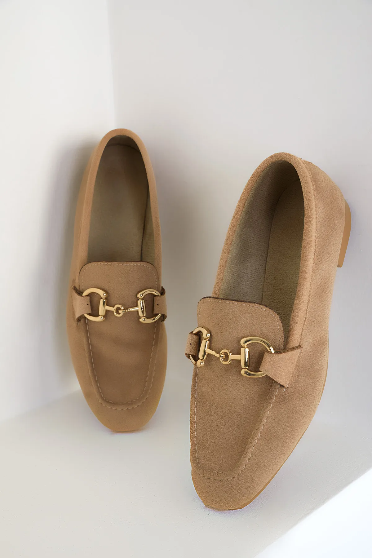 SOHO  Ballerinas für Damen aus Nerzwildleder 18930