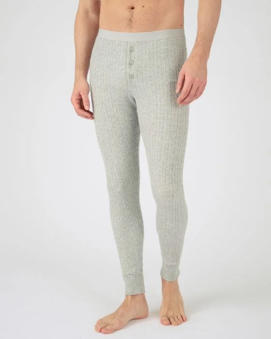 Caleçon long en maille torsadée Thermolactyl