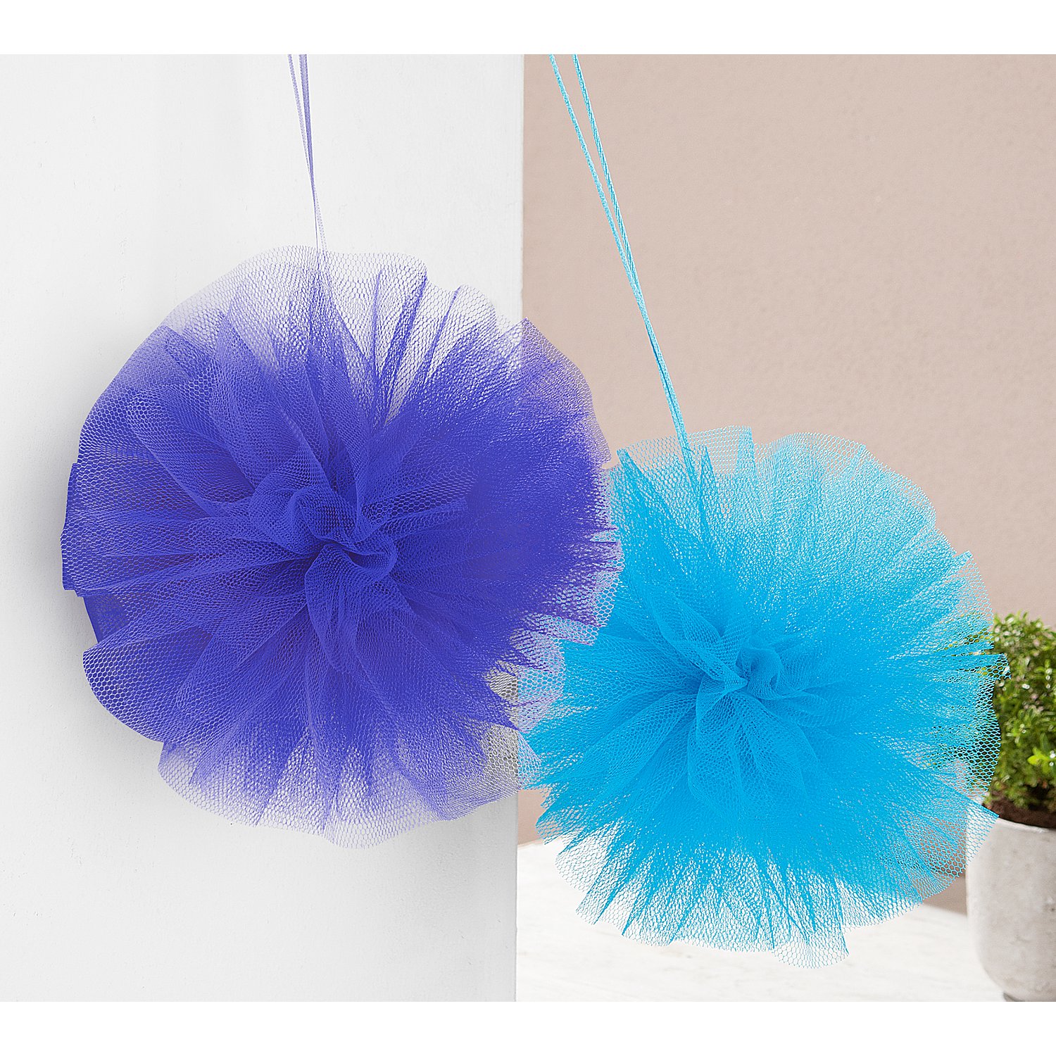 Tüll, royalblau