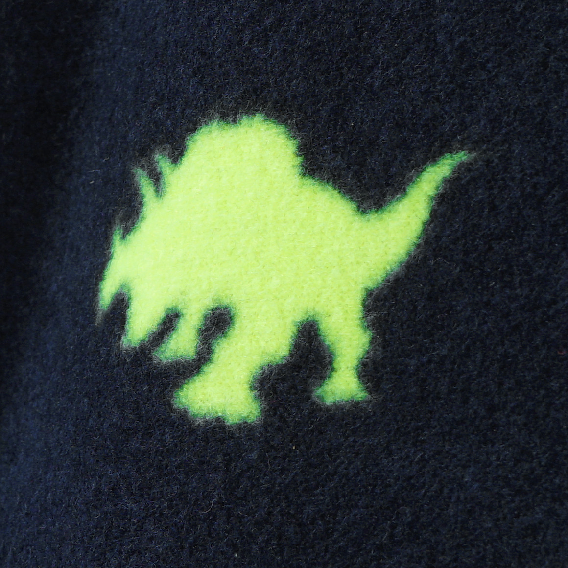 Jungen Fleecejacke mit Dino-Motiv