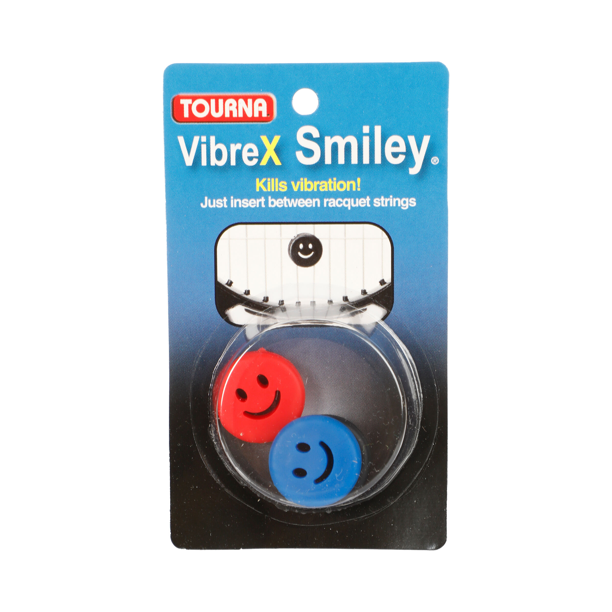 Vibrex Smile Dämpfer 3er Pack - Rot, Schwarz