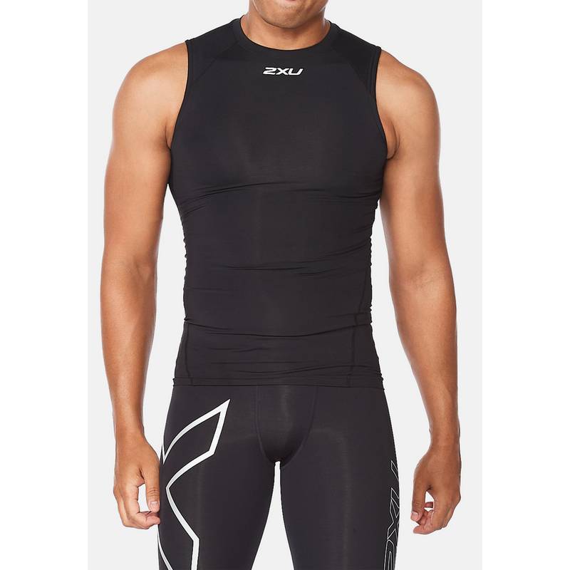 2XU Core Compression Sleeveless Funktionsshirt Herren