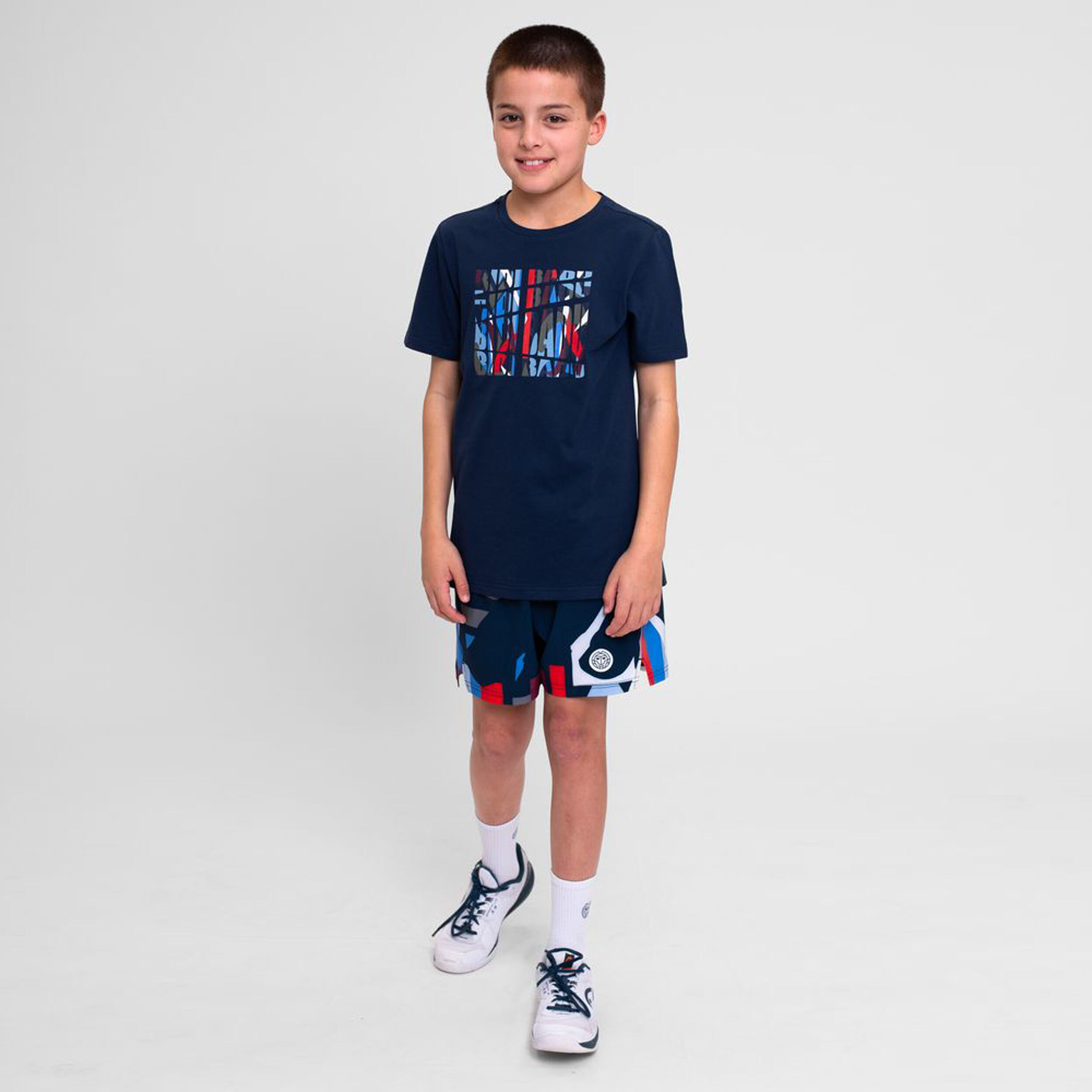 New York 2024 Chill Junior T-Shirt Jungen - Dunkelblau, Mehrfarbig