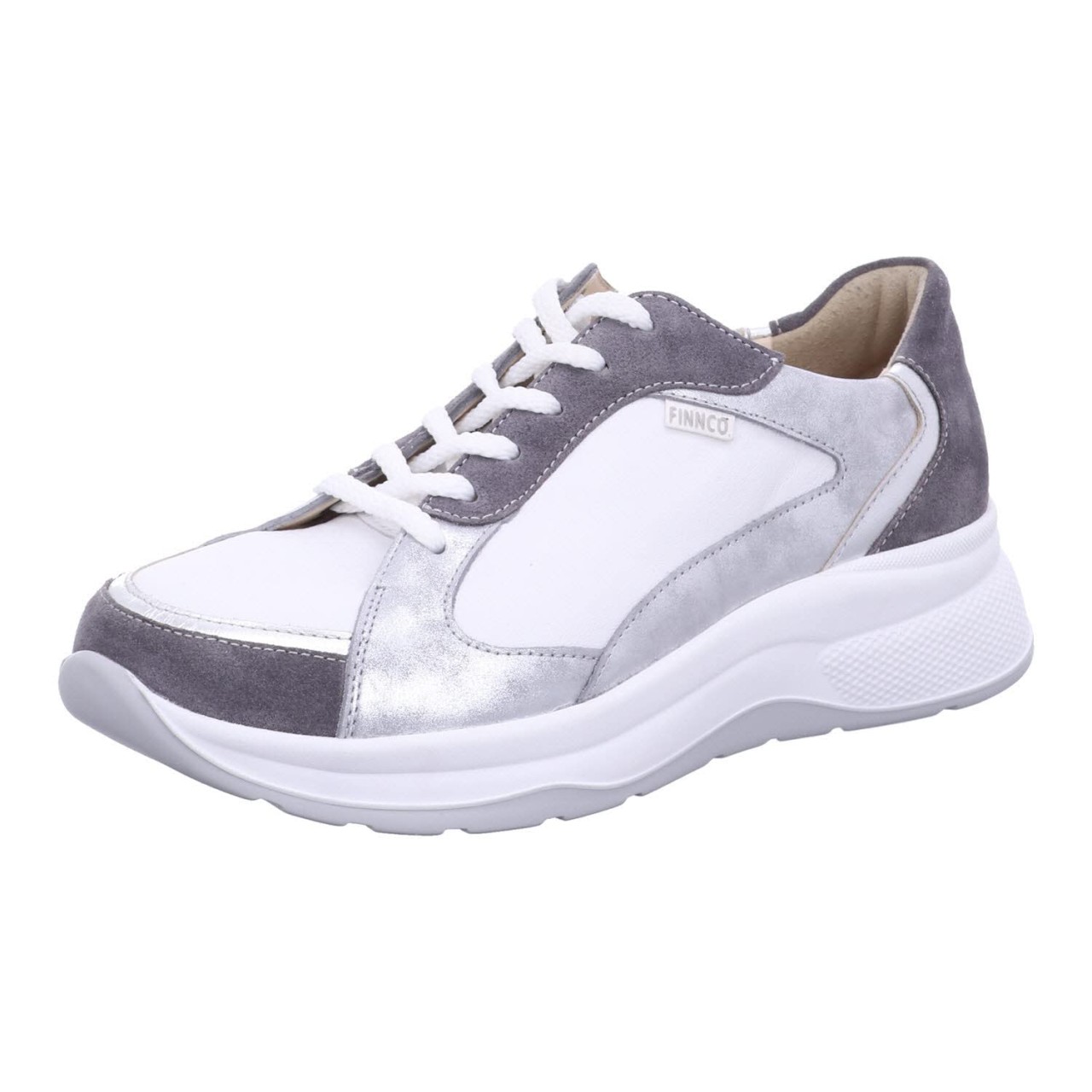 FINN COMFORT Freizeit Schnürer weiss