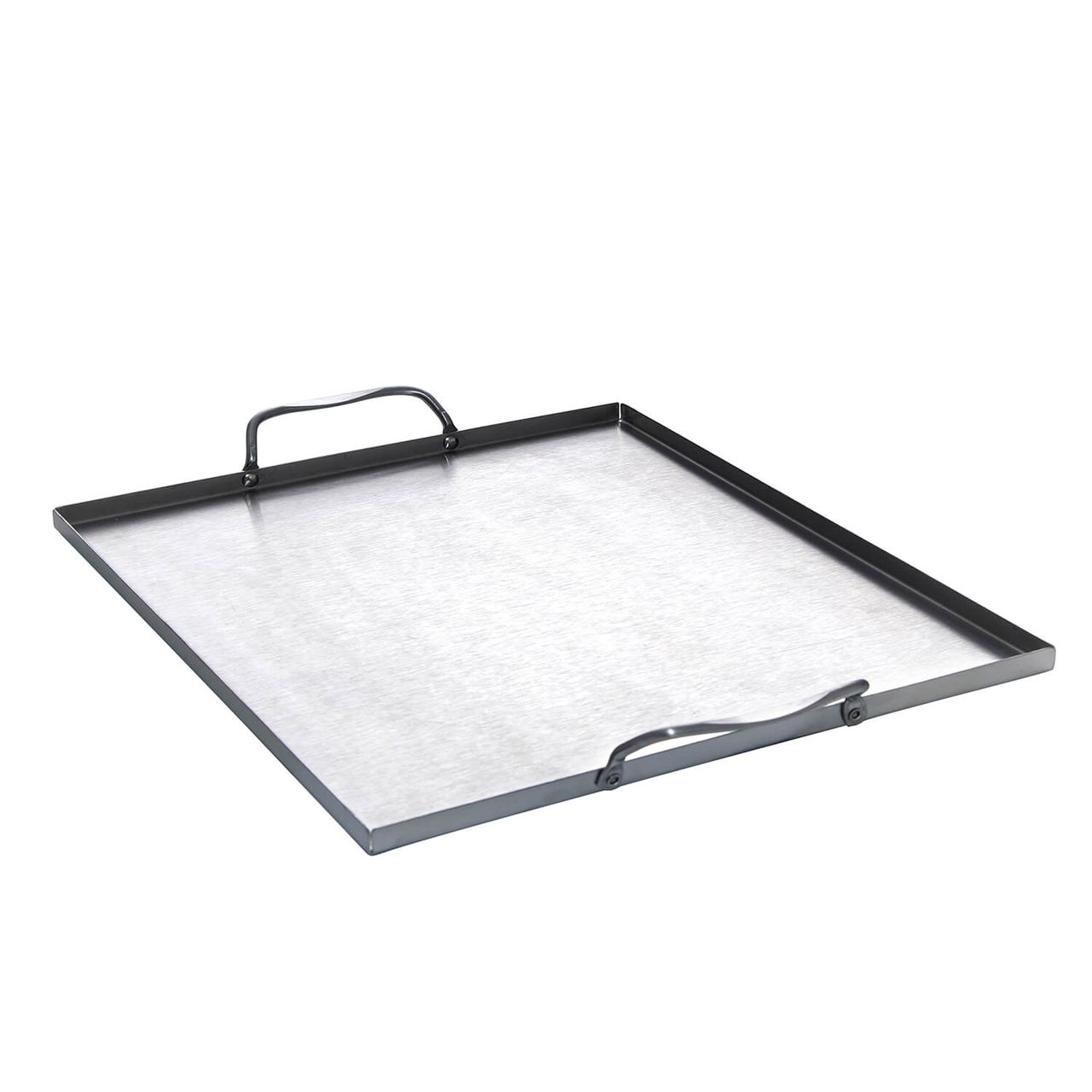 PaellaWorld International Paella World Edelstahl Grillwanne mit Griffen - praktisch und vielseitig