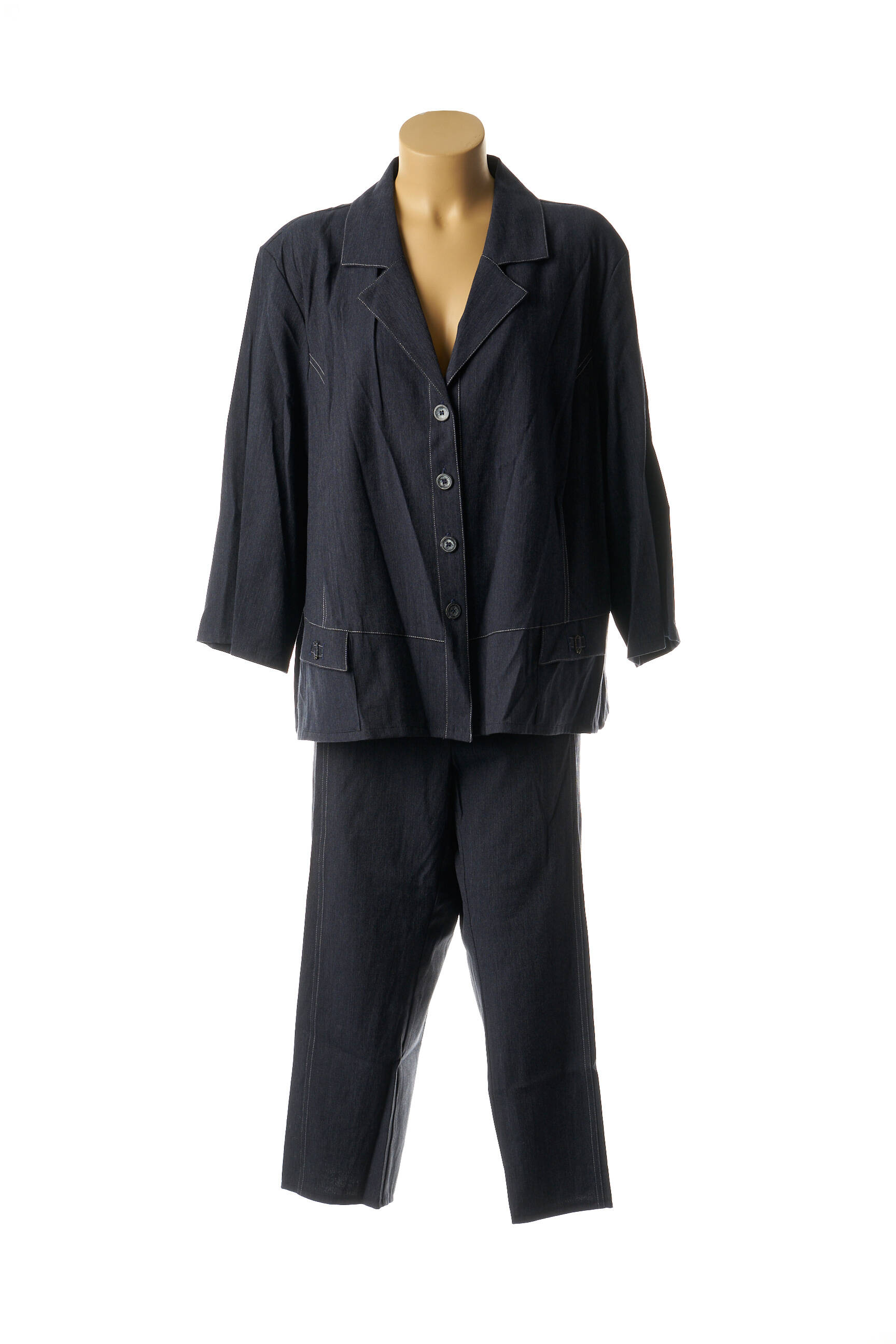 Gevana Ensembles Pantalon Femme couleur bleu