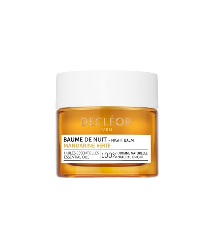 DECLÉOR-MANDARINE VERTE BAUME DE NUIT-Crème de Nuit Anti-rides Éclat