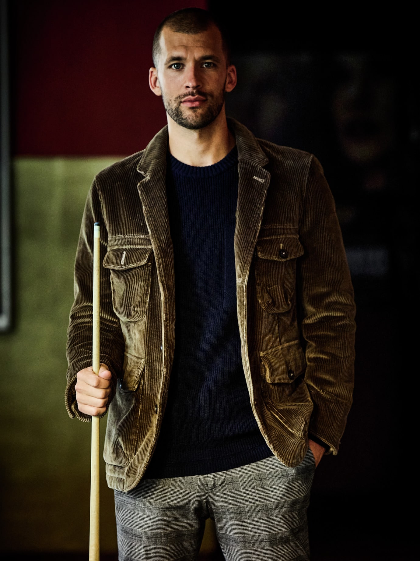 Charakter-Cordjacke