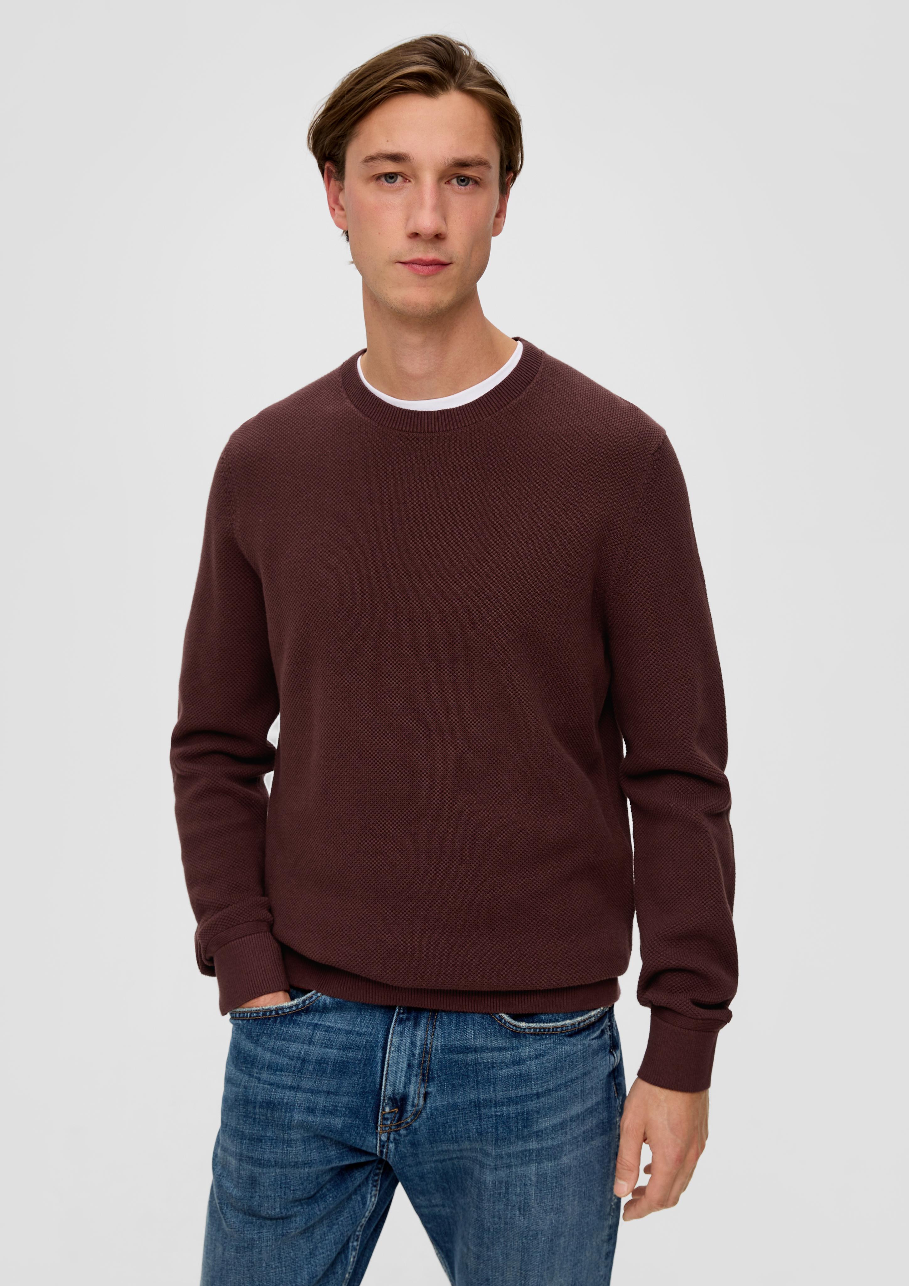 Feinstrickpullover aus Baumwolle  2133816-4960