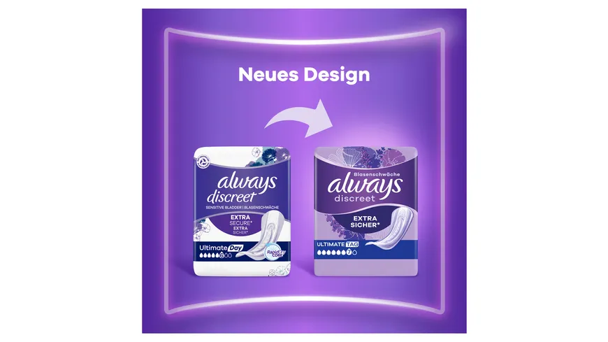 Always Discreet Inkontinenz Ultimate Tag