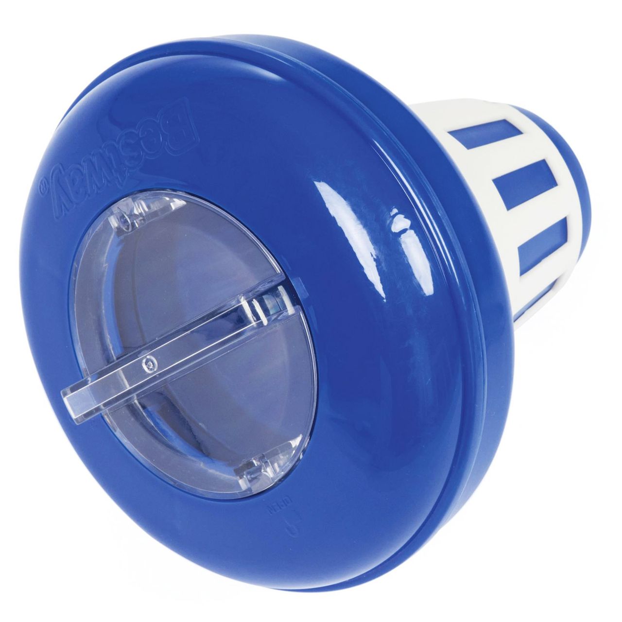 Casaria Deuba® Chlordosierer Blau/Weiß Ø16,5cm