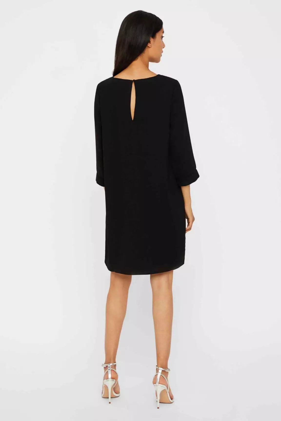 Vero Moda Robes Mi Longues Femme couleur noir