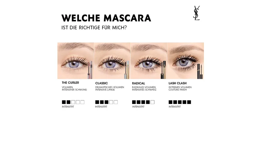 Yves Saint Laurent Mascara Volume Effet Faux Cils the Curler Black 6.5 ml schwarz