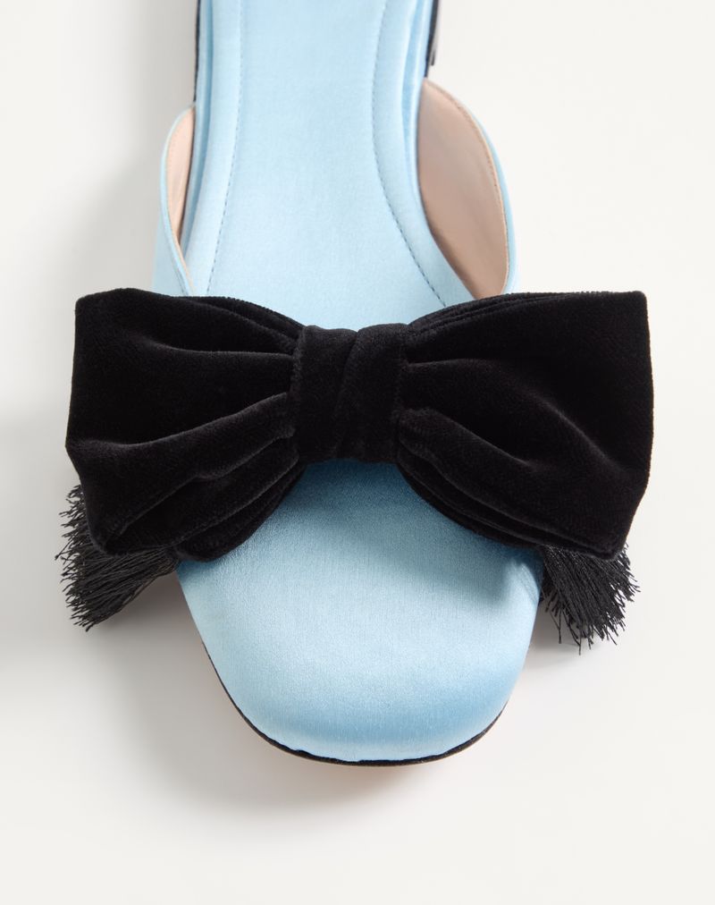 Reinette Satin Mule