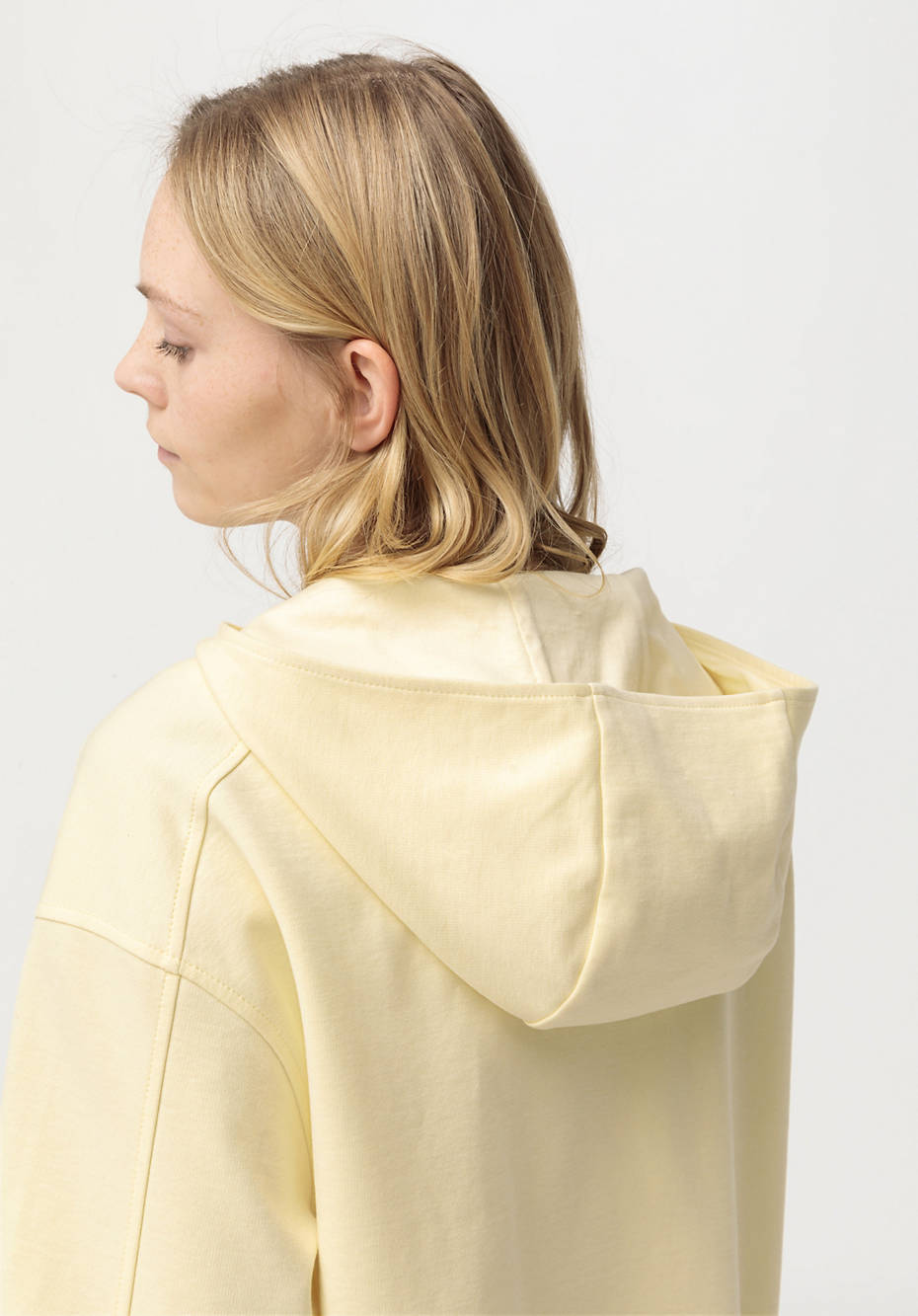 Sweatjacke aus Bio-Baumwolle