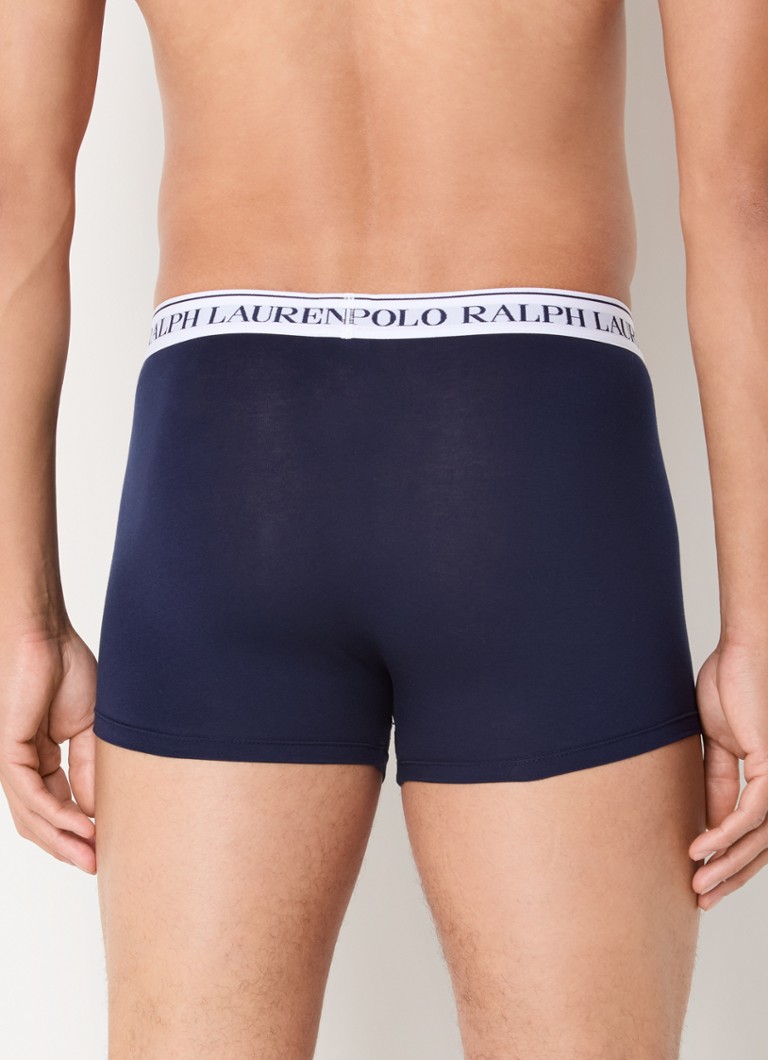 Boxerky Ralph Lauren s logom v páse, balenie 3 kusov