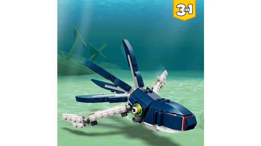 LEGO Creator 31088 Bewohner der Tiefsee