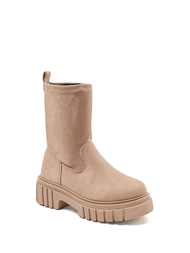 Sixth Sens Boots in Beige günstig kaufen