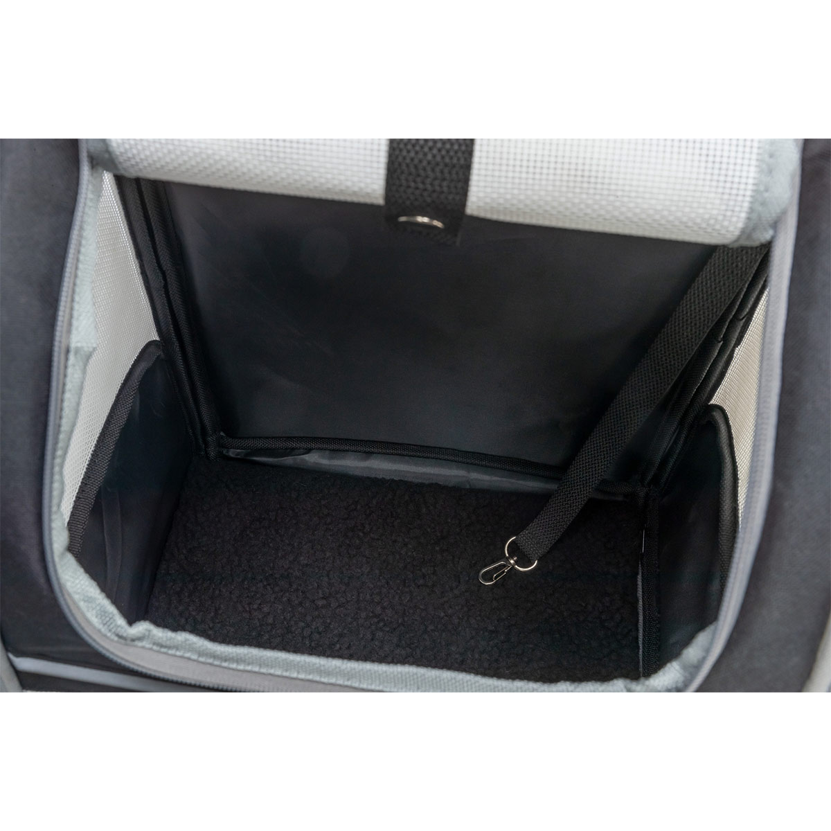 Trixie Rucksack Chloe schwarz/weiß 39 × 43 × 27 cm bei ZooRoyal