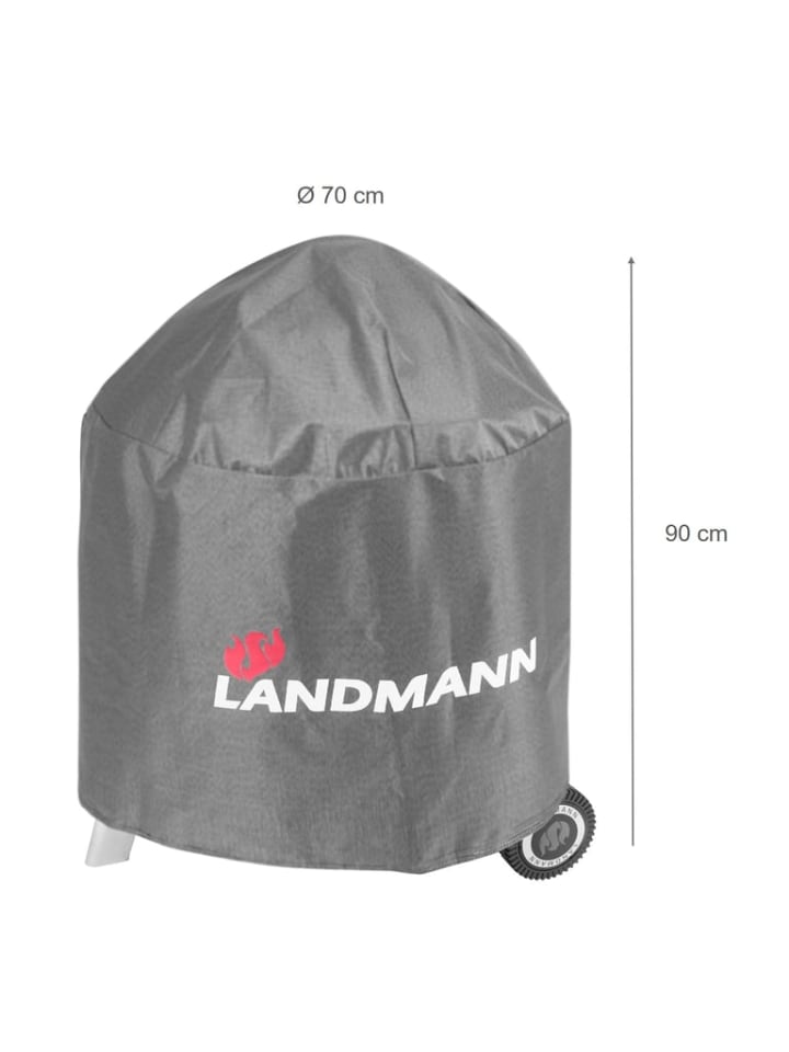 Landmann Wetterschutzhaube Premium - 90x70x70 cm - grau günstig kaufen onesize