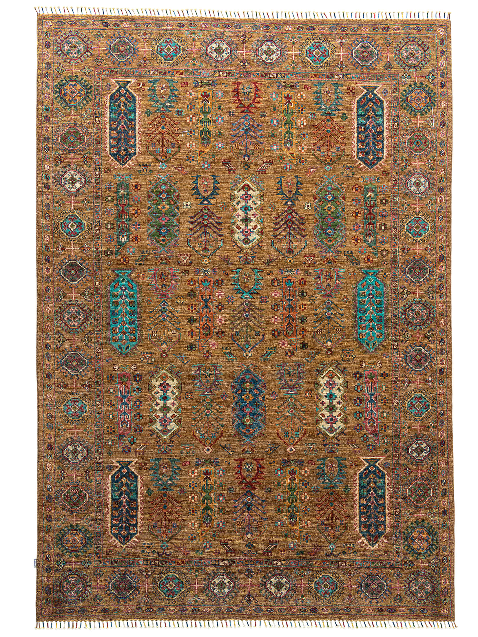 Kazak Ghazni ca. 173 x 254 cm, Unikat / Einzelstück