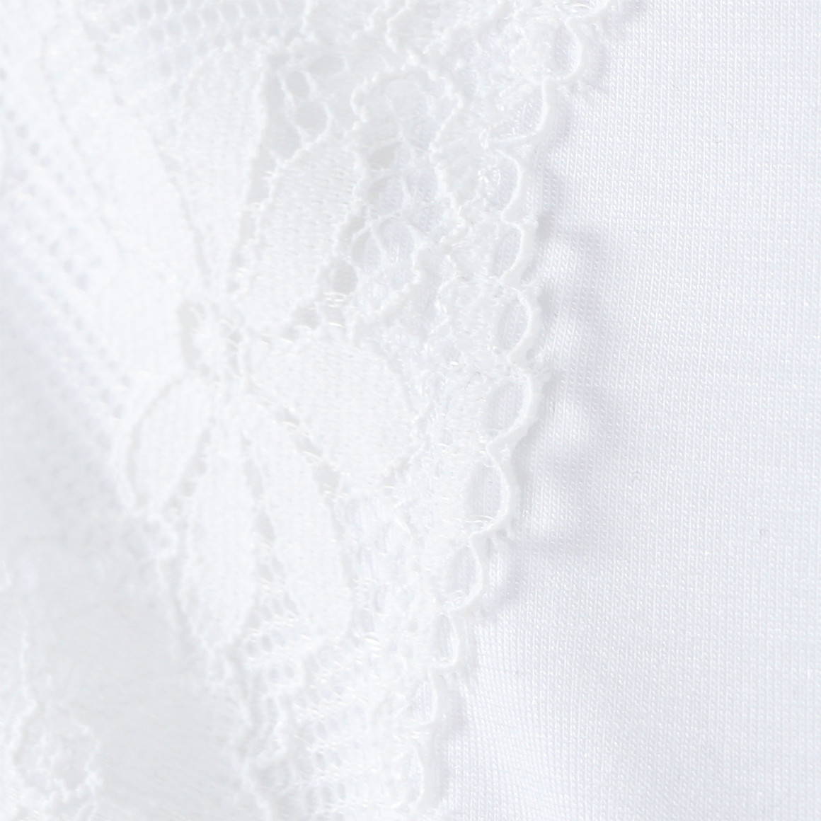 2 Damen Pantys mit Spitzeneinsatz