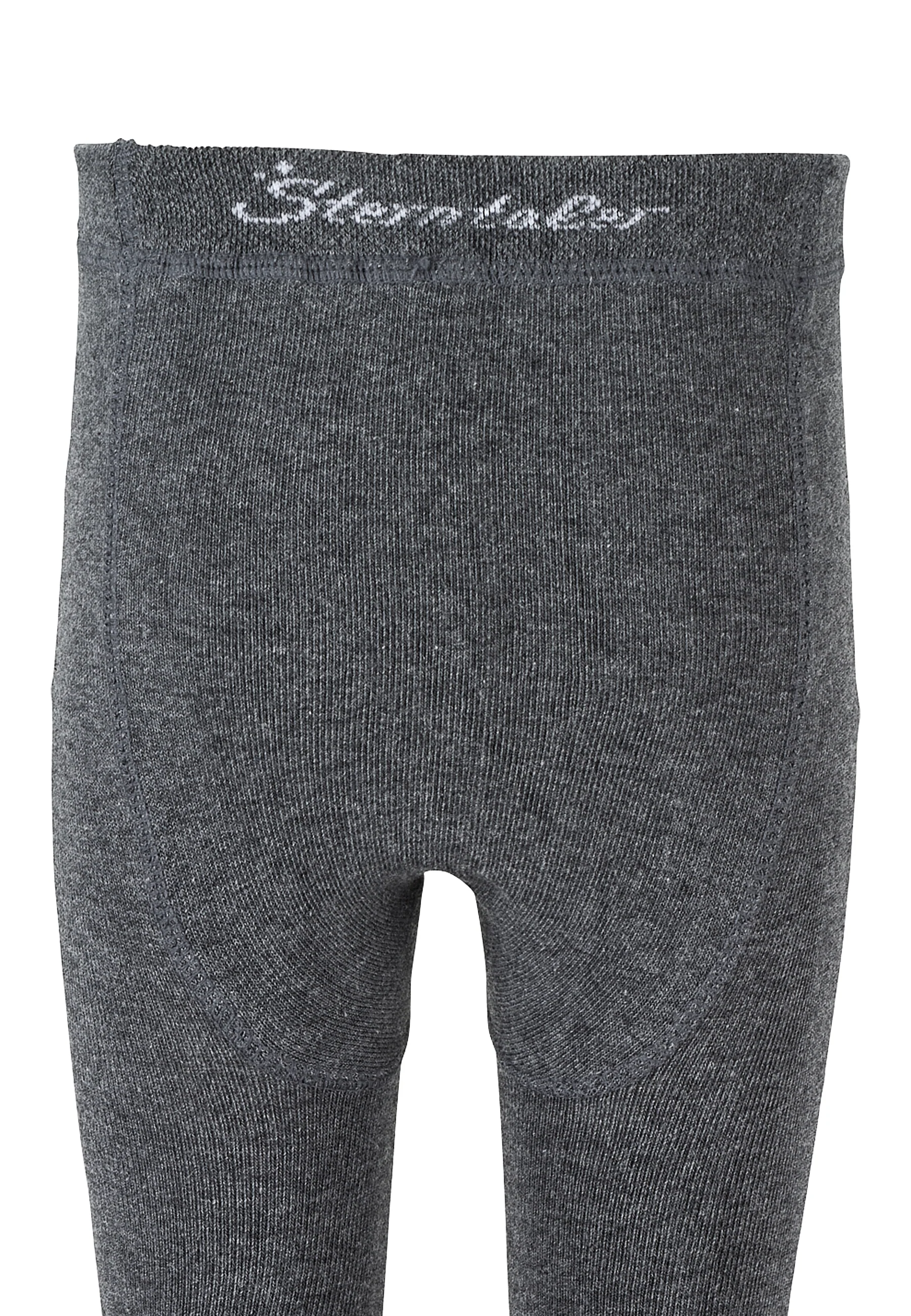 Leggings uni in Marine oder Anthrazit Melange