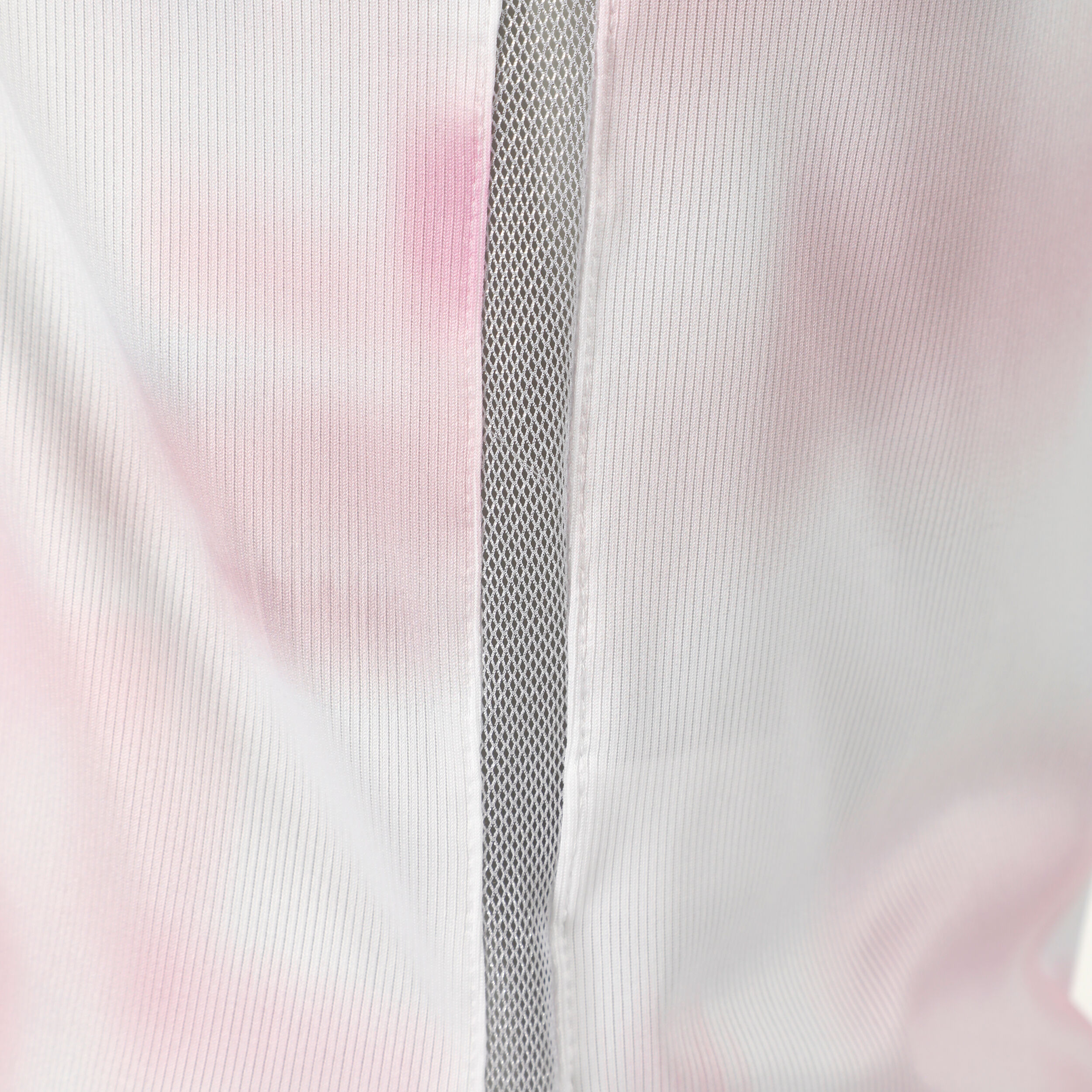 Petal Haze Ruffle Tank-Top Damen - Weiß, Rosa