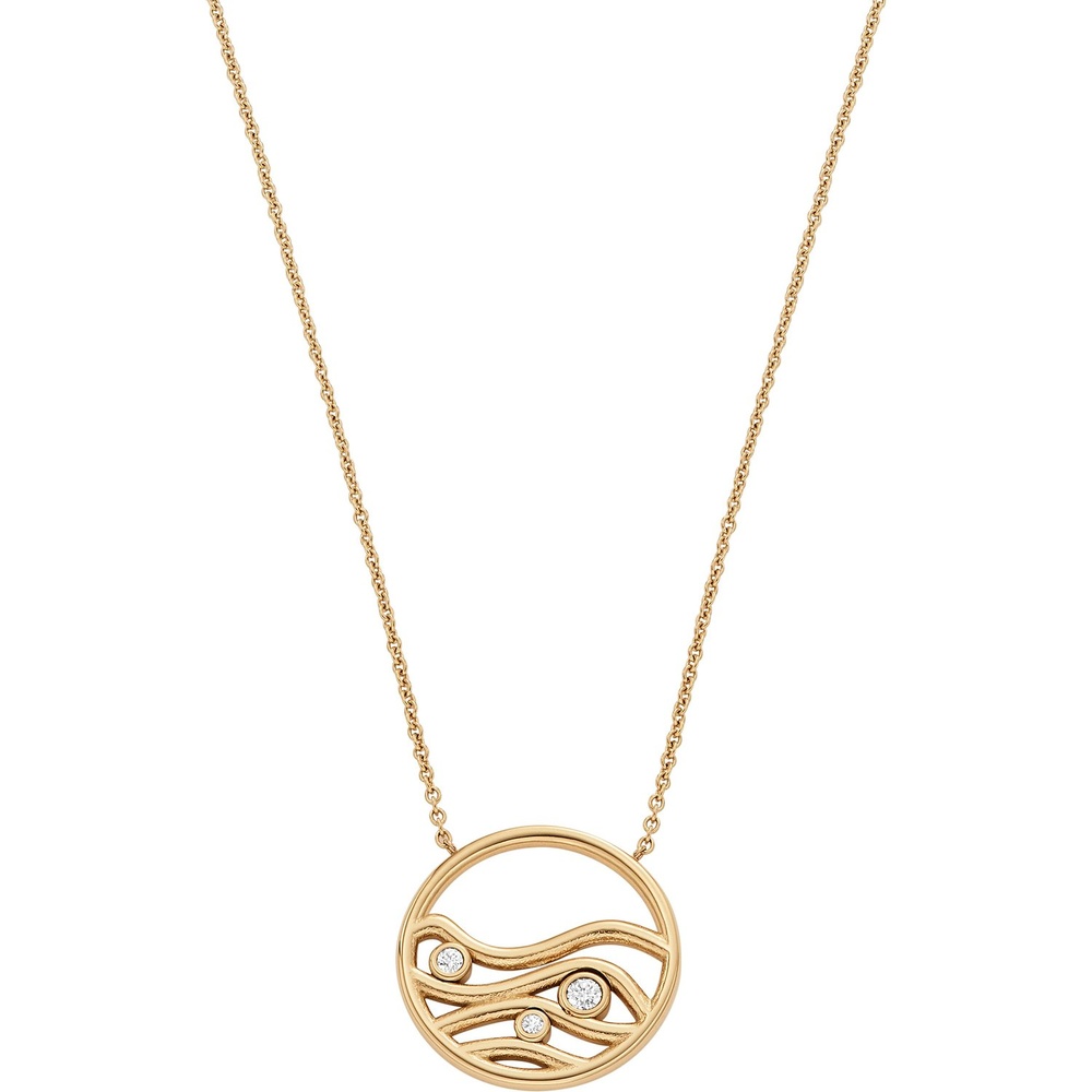 Skagen Chaînette Acier inoxydable collier