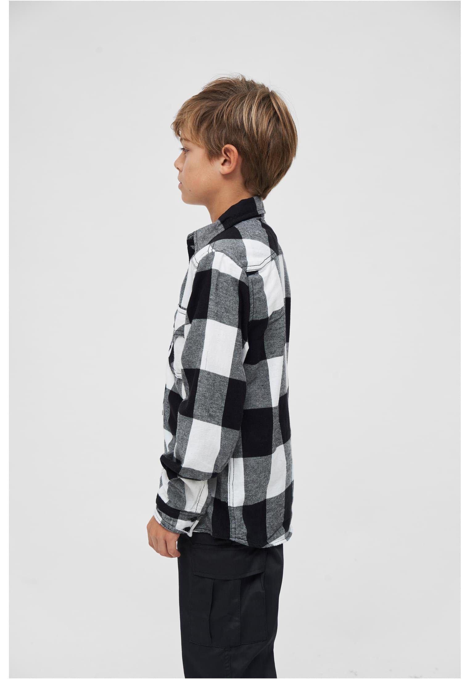 Brandit Langarmhemd Unisex Checkshirt Kids (1-tlg)