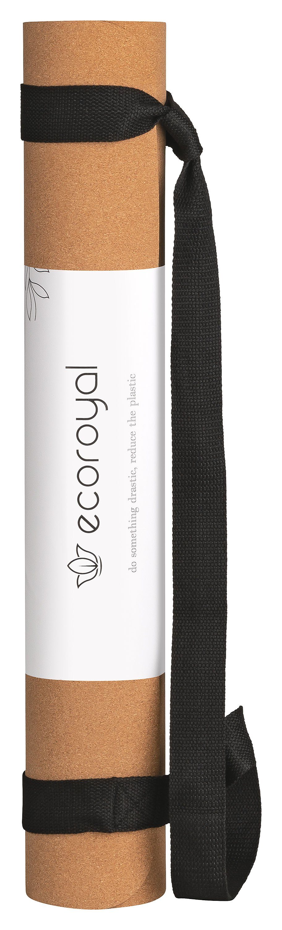 ecoroyal Yogamatte Yogamatte Kork Believe mit Tragegurt I Rutschfest I 183 x 61 x 0,4 cm (1-St), 183 x 61 x 0,4 cm
